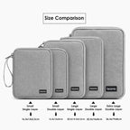 Electronics Protective Storage Bags for Cable Organizer Bag Handheld Tech Pouch for Tablet Phones & Power Banks Organizador Case