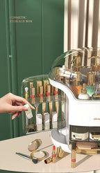 Cosmetics Storage Box Makeup Display Shelf Desktop Dressing Table Jewelry Organizer Box Bathroom Lipstick Skin Care Product Rack