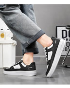 Men's Shoes Explosion Thick Soled Leather Small White Shoes Men's Trendy Shoes with Fashion Board Shoes Street Casual Shoes
