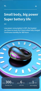 S20 wireless ear clip Bluetooth earphones are not in the ear and comfortable to wear. They are open high pitched headphones