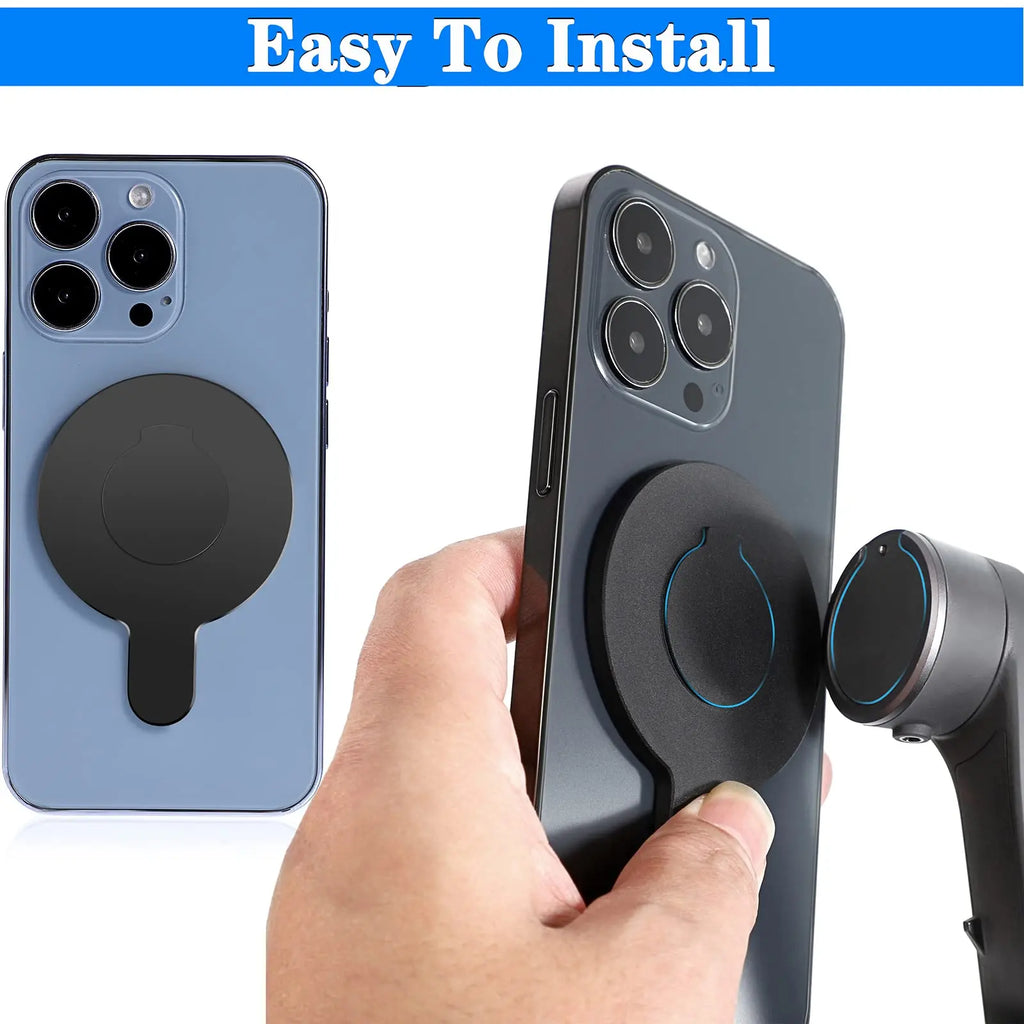 Magnetic Adapter Mobile Phone Holder Handheld Stabilizer Quick Release Accessories for DJI Osmo OM6 OM5 OM4 Gimbal for Magsafe