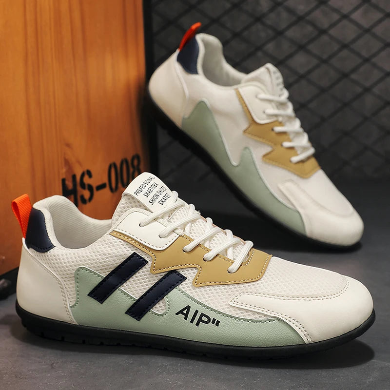 Mens Shoes 2025 New Casual Flats Man's Spring Driving Flats Breathable Sport Fashion Sneakers Lightweight Loafers for Male