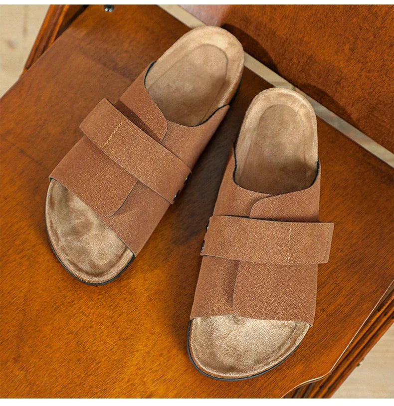 Men's Summer Sandals for Men Shoes Flat Sandals Trend 2024 Man Slippers Slipers Mens Soft Sandles High Quality Shoes Sandal Sale