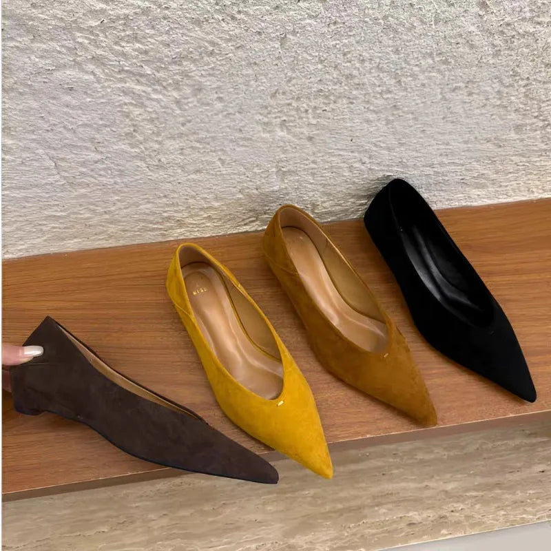 Flats Women Shoes Pointed Toe Shoes Shallow Casual Sandals Cozy Walking Sport Shoes Fashion Woman Sneakers 2025 Zapatos Female