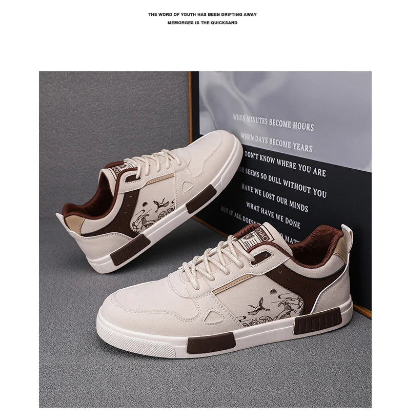 Men's Shoes 2024 New Summer Men's Low Cut Men's Sneakers Waterproof Anti Slip Comfortable Wear-resistant Oversized Casual Shoes