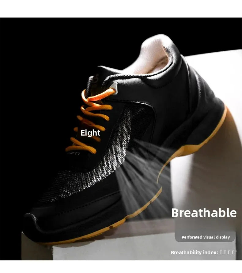 Men's Casual Sports Shoes Are Mainly Designed By The Brand, Featuring Original Anti-slip Flat Heels and Breathable Mesh Shoes