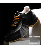 Men's Casual Sports Shoes Are Mainly Designed By The Brand, Featuring Original Anti-slip Flat Heels and Breathable Mesh Shoes