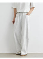 Men's American Fashion Casual Pants 2025 Summer New Style Solid Color Loose Drag Sweatpants Sports Straight Trousers Men's Wear