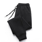 For Men Autumn and Winter Casual Jogging Pants Fleece Sweatpants for Soft and Comfortable Workout