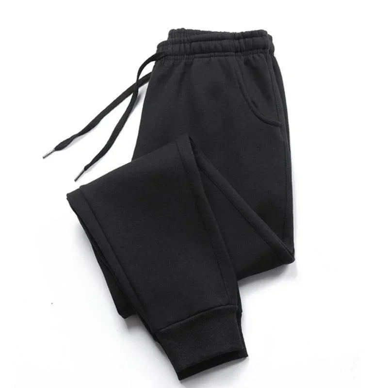 For Men Autumn and Winter Casual Jogging Pants Fleece Sweatpants for Soft and Comfortable Workout