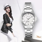 Watches Women Luxury Stainless Steel Wristwatches Analog Luminous Quartz Clock Watch Women's Relogio Feminino часы женские