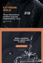 Winter Motorcycle Riding Coldproof Clothing Winter Fashion Waist Designwarm Cotton Jumpsuit,thickened Waterproof Snowmobile Suit