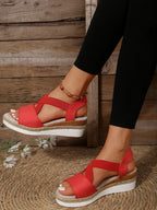 Summer Woman's Sandals Fashion Open Toe Women Wedges Sandals Comfortable Beach Shoes Outdoor Anti-Slip Platform Shoes for Women