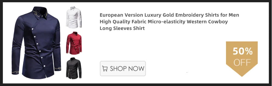 Men Shirt Long Sleeve Personality Diagonal Button Shirts for Men Luxury Designer Irregular Henry Collar Top Grade Tops