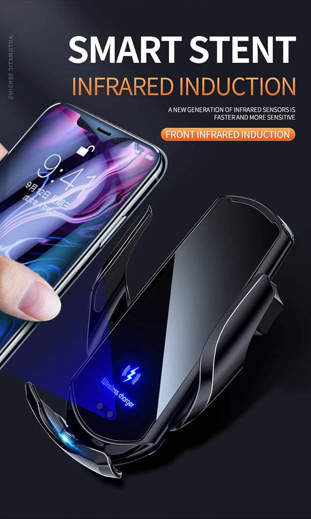 Car Mobile Holder Special Fixed Bracket Base for Ford Raptor F150 2021 2022 2023 Wireless Charging Accessories Car Phone Holder