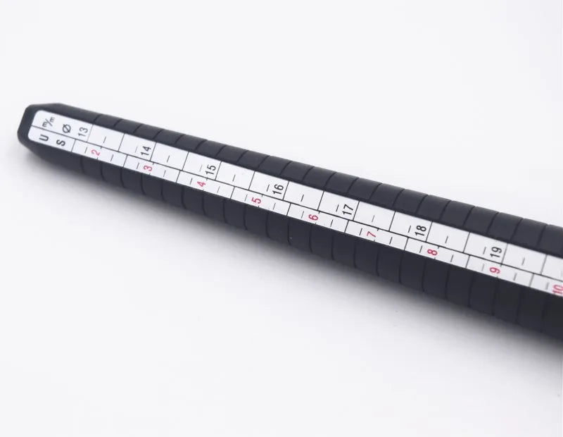 Jewellery Tools Ring Size Mandrel Stick Finger Gauge Ring Sizer Measuring Jewelry Tool Set Ring Size Fashion Jewellery Tools