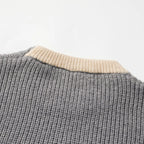 Winter Fashion Trend Outdoor Round Neck Pullover Knitted Sweater Comfortable Versatile Windproof Breathable and Warm Sweater