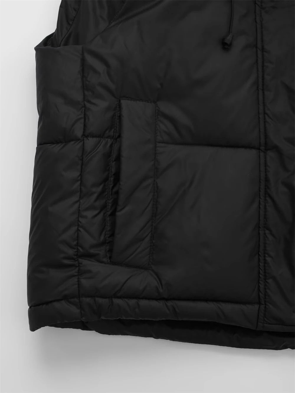 Women's Winter Coat 2025 New Fashion Autumn Hooded Cotton Vest Jacket for Women Casual Chic Ladies Clothes