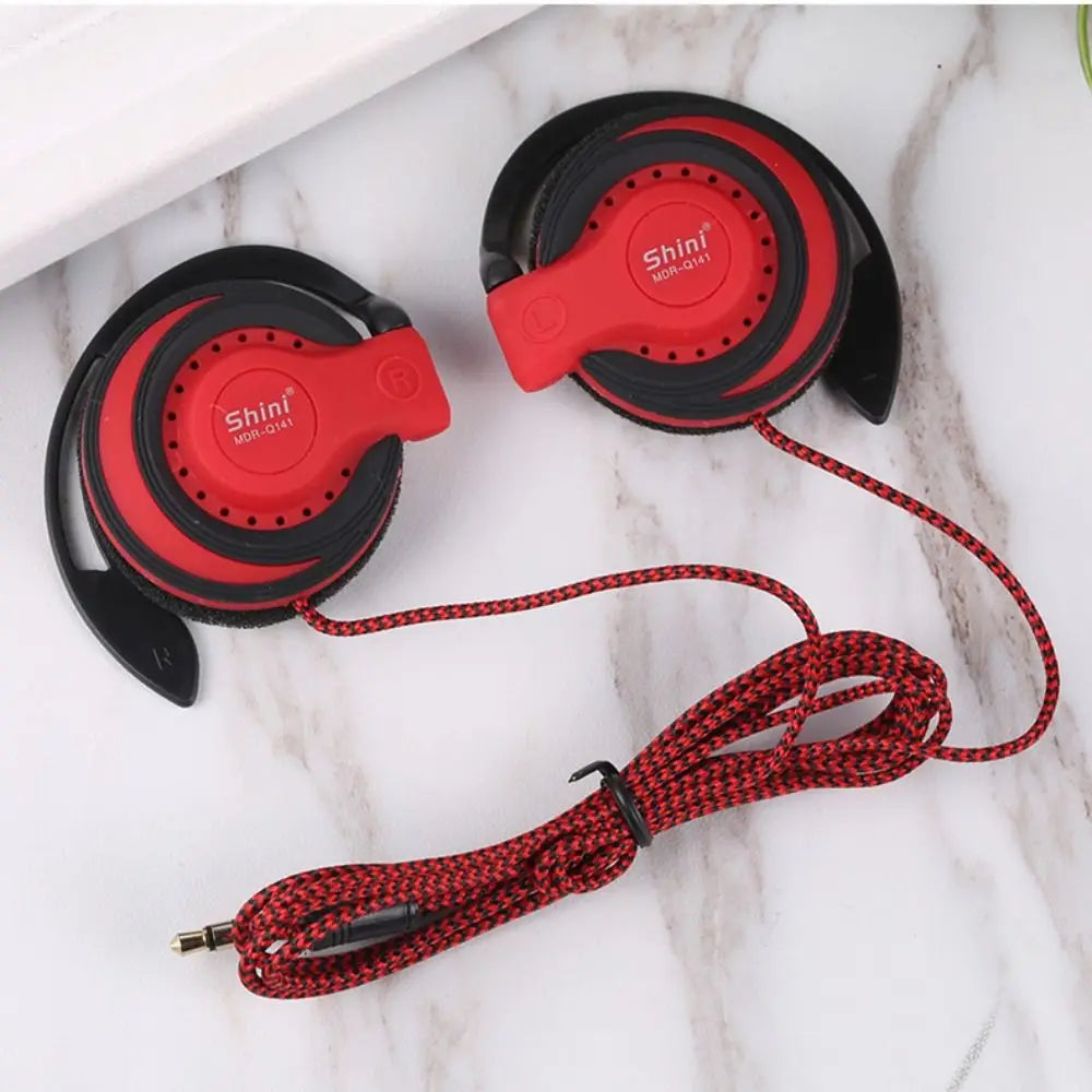 Phone Gaming Running Headset Sweatproof Noise Cancelling Earphones Super Bass Earbuds Ear Hook Headphone Ear Hook Headsets