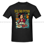 Men Shirt New Darias Pulp Fiction Short Sleeve Mens Crew Neck TShirt Oversized Tops Clothing Sleeve Tees Gift Idea T-Shirt