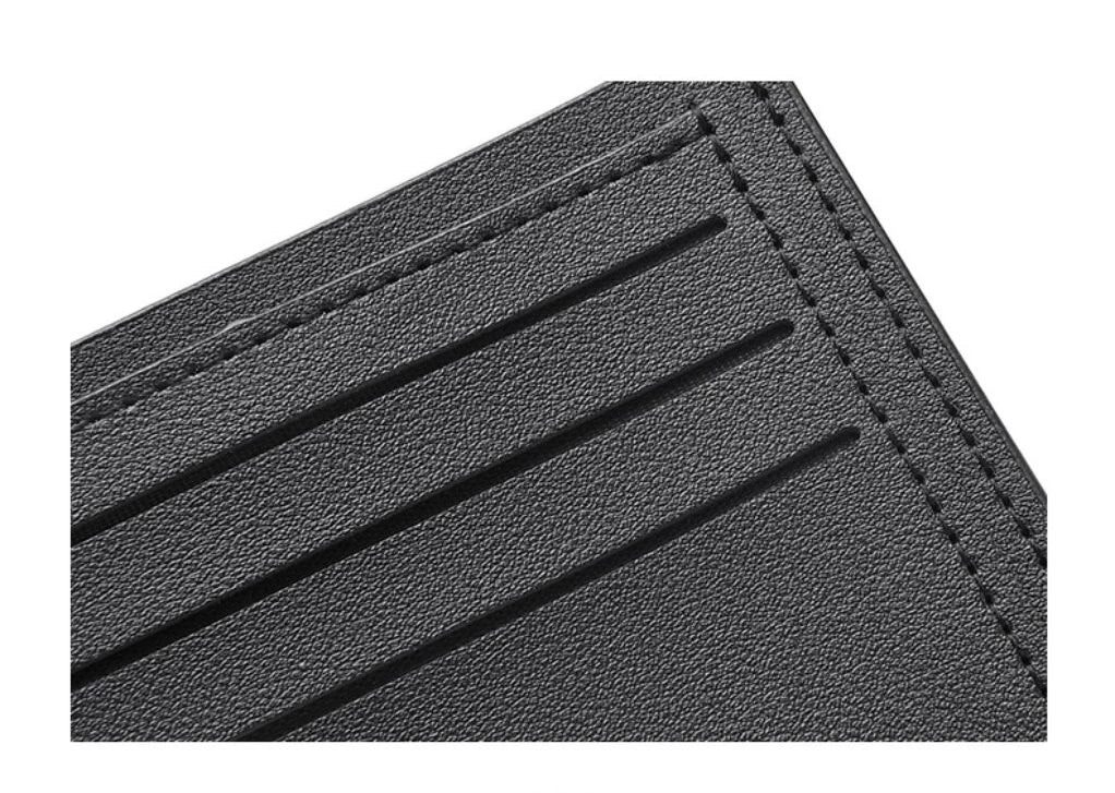 2025 New Men Wallet Men's Short Multi-Card Position Fashion Casual Wallet Men Youth Thin Horizontal