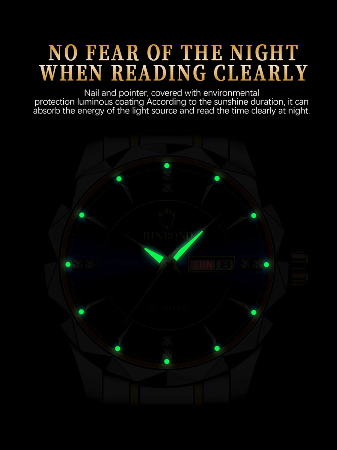 BINBOND 2pcs/Set Couple Watches 30M Waterproof Fashion Diamond Valentine Day Gift Stainless Steel Watch Men Women Quartz Watch