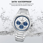 NAVIFORCE Luxury Couple Watches Set - Men's And Women's Fashion Quartz Wristwatches Waterproof Stainless Steel 2025 New Arrival