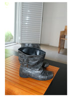 Flats Women Ankle Boots Fashion Designer Punk Boots Winter Woman Chelsea Boots 2025 Trend New Buckle Gladiator Motorcycle Botas