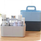 Cosmetics storage box Large capacity household dust dresser Skin care product rack Cosmetic case Desktop finishing box