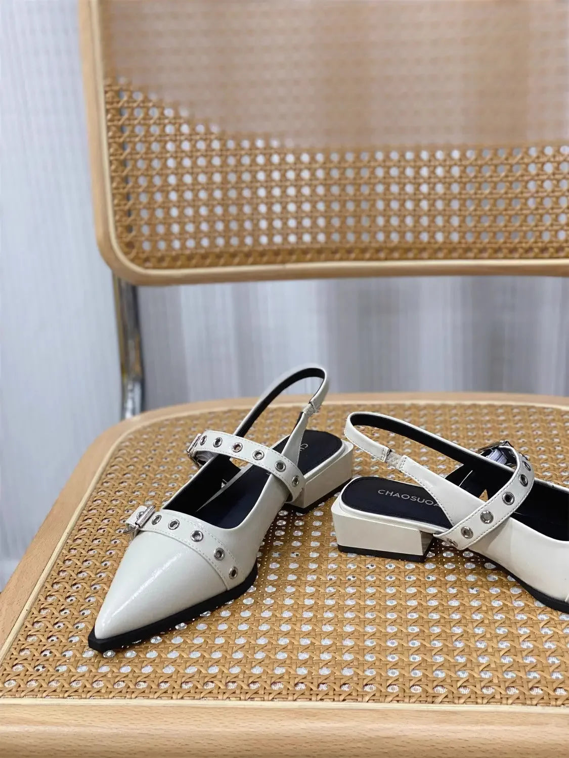 Sandals for Women Pointed Toe Daily Woman Shoes With Low Heels Summer 2024 Comfortable Trending Anti Slip Hot The Best Or Trend