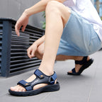 Men Sandals Summer Leisure Beach Holiday Sandals Men Shoes 2024 New Outdoor Sneakers Male Retro Comfortable Casual Sandals Men