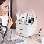 Cosmetics Display Cabinet Storage Box Drawer Dustproof Makeup Brush Large Capacity Storage Box Practical Home Collection Items