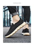Shoes for men, 2025 autumn new single shoes, British style bean shoes, dad shoes, one foot casual shoes