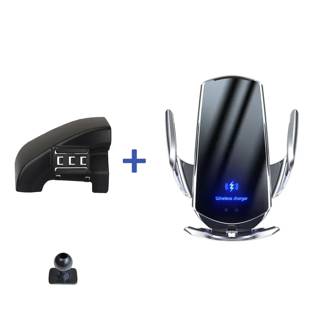 Car Mobile Holder Special Fixed Bracket Base for Ford Raptor F150 2021 2022 2023 Wireless Charging Accessories Car Phone Holder