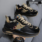 Men's Shoes 2025 Spring New Casual Versatile Comfortable Fashion Trend Niche Non-slip Wear-Resistant Retro Sneakers