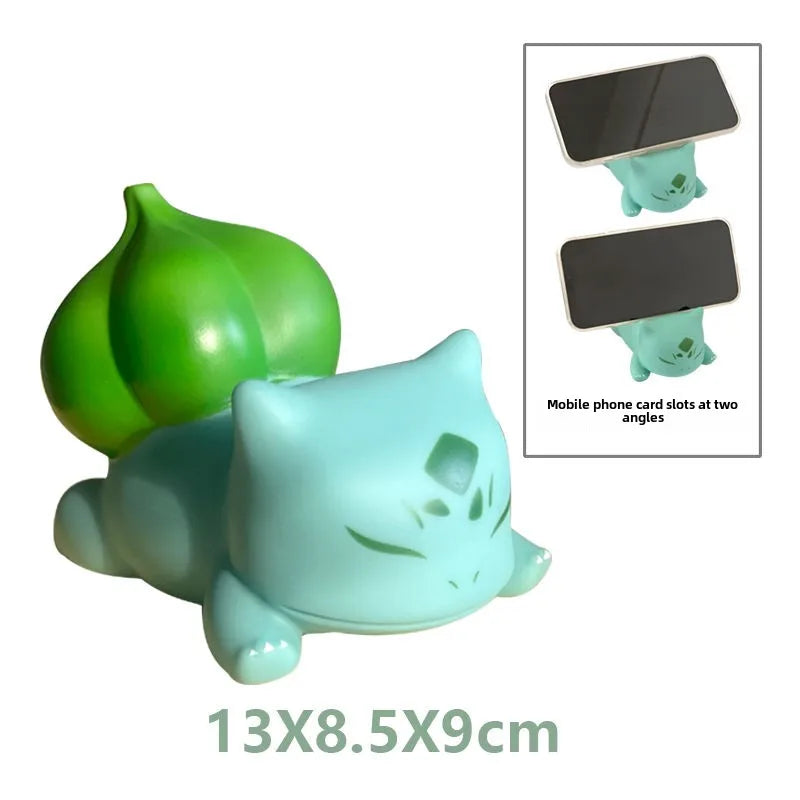 Bulbasaur Mobile Phone Holder Stand Accessories Cartoon Cute Tablet Desk Mount Table Flexible Lazy Bracket Support Gifts