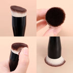 Makeup Brushes Foundation Concealer Angled Seamless Cover Synthetic Dark Circle Liquid Cream Cosmetics Contour Brush Beauty Tool