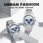 NAVIFORCE Luxury Couple Watches Set - Men's And Women's Fashion Quartz Wristwatches Waterproof Stainless Steel 2025 New Arrival