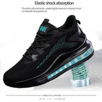 Men's casual sports shoes, men's running shoes, air cushion, men's spring and autumn new fashion, breathable soft soles