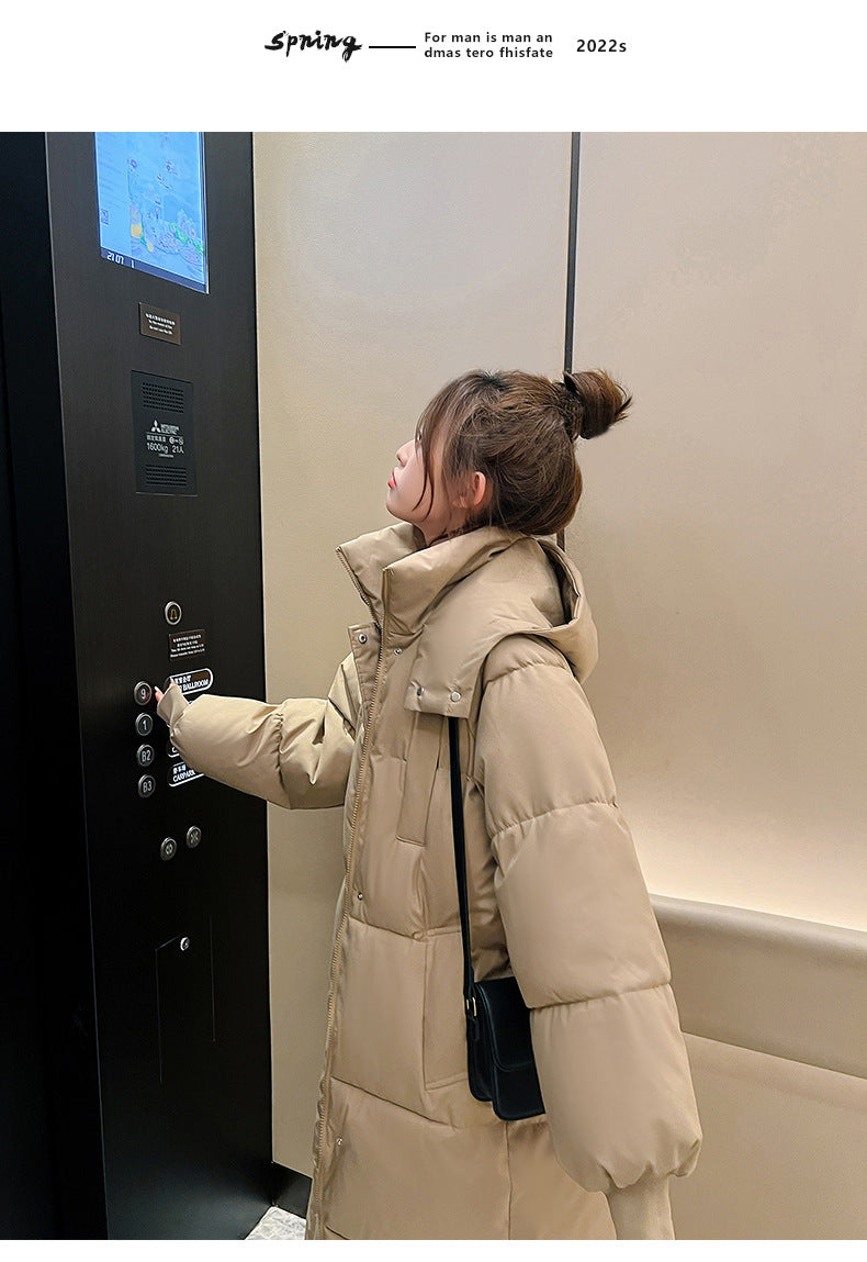 2024 New Winter and Autumn Women White Duck Down Hoodies Puffer Jackets Coats Warm Windproof Black White Coats