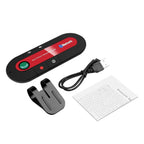 Bluetooth Handsfree Car Kit Sun Visor Handsfree Bluetooth Telephone Car Mobile Phone Wireless Stereo MP3 Player