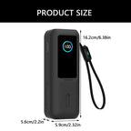 462B Portable Travel Case Storage Bag for 165W Power Banks Protections