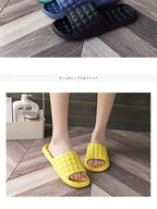 Home Bathroom Slippers Women Fashion Soft Sole EVA Indoor Slides Woman Sandals 2023 Summer Non-slip Woman Man Slippers