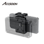 Accsoon accessories mobile phone holder supports Seemo, Seemo pro, Seemo 4K, with cold shoe interface and screw port