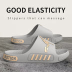 Men's slippers for outdoor wear, summer home, thick soled shower, anti slip sports, cool slippers for cooldown