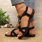Women Wedge Sandals Bohemia Style Summer Platform Sandals Women Soft Bottom Low Heels Sexy Woman Non-slip Shoes Summer Footwear