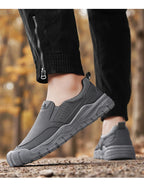 Men's shoes for work, leisure, and outdoor activities in spring and autumn, convenient to step on, suitable for sports and work