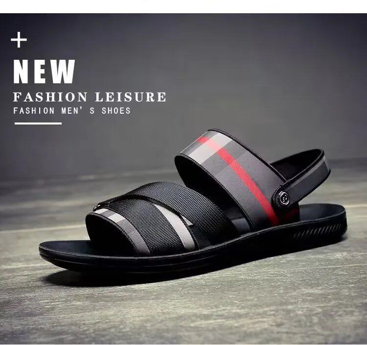 Men's Sandals 2025 Summer Male Beach Shoes Men High Quality Breathable Casual Sandals Fashion Outdoor Slippers Sandals 37-46