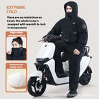 Winter Motorcycle Riding Coldproof Clothing Winter Fashion Waist Designwarm Cotton Jumpsuit,thickened Waterproof Snowmobile Suit