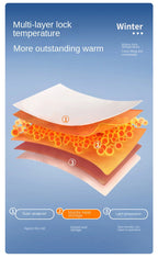 Winter Down Pants Men's Trendy Ski Waterproof Thick Fleece Warm Straight Cotton Trousers Women's Casual Cold-proof Padded Pants